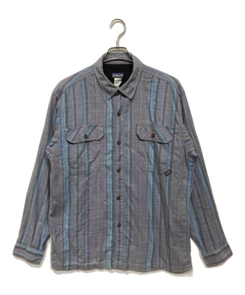Patagonia（パタゴニア）Patagonia (パタゴニア) フラニガンシャツ グレー サイズ:Sの古着・服飾アイテム