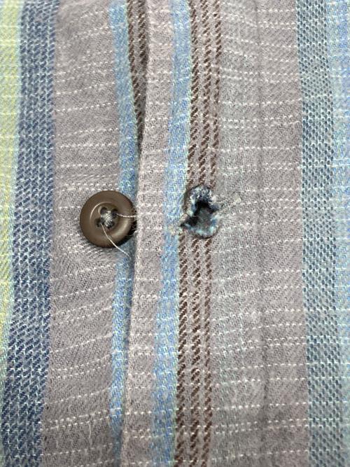 Patagonia（パタゴニア）Patagonia (パタゴニア) フラニガンシャツ グレー サイズ:Sの古着・服飾アイテム