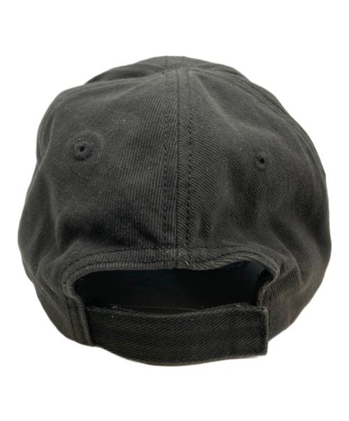 BALENCIAGA（バレンシアガ）BALENCIAGA (バレンシアガ) BB MODE LOGO EMBROIDERY CAP ブラック サイズ:Lの古着・服飾アイテム