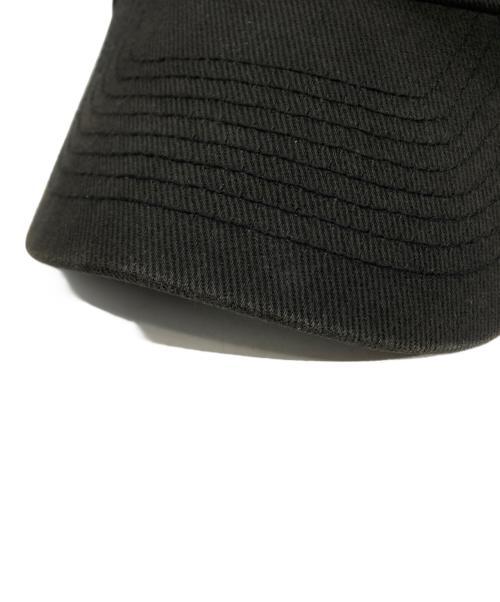 BALENCIAGA（バレンシアガ）BALENCIAGA (バレンシアガ) BB MODE LOGO EMBROIDERY CAP ブラック サイズ:Lの古着・服飾アイテム
