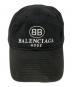BALENCIAGA (バレンシアガ) BB MODE LOGO EMBROIDERY CAP ブラック サイズ:L：12000円