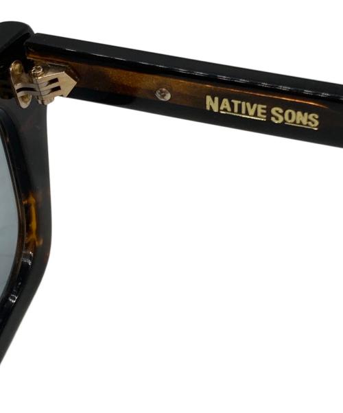 NATIVE SONS（ネイティブ サンズ）NATIVE SONS (ネイティブ サンズ) Dizz サングラス ブラウン サイズ:SIZE 52.4□20.1-143の古着・服飾アイテム