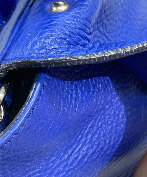 Salvatore Ferragamo（サルヴァトーレ フェラガモ）Salvatore Ferragamo (サルヴァトーレ フェラガモ) ガンチーニ 2WAYバッグ ブルーの古着・服飾アイテム