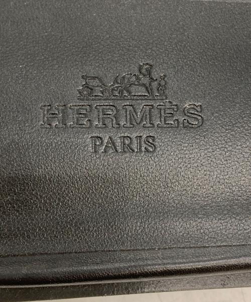 HERMES（エルメス）HERMES (エルメス) Isle Glenan アイル グレナン レザーサンダル ブラック サイズ:37 1/2の古着・服飾アイテム