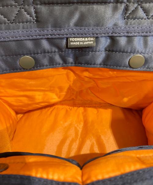 PORTER（ポーター）PORTER (ポーター) SQUARE TOTE BAG アイアンブルーの古着・服飾アイテム