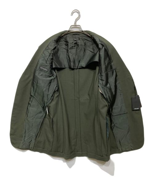 GIORGIO ARMANI（ジョルジオアルマーニ）GIORGIO ARMANI (ジョルジオアルマーニ) テーラードジャケット オリーブ サイズ:48の古着・服飾アイテム
