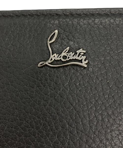 Christian Louboutin（クリスチャン・ルブタン）Christian Louboutin (クリスチャン・ルブタン) PALOMA WALLET（パロマ ウォレット） ブラック×レッド サイズ:　の古着・服飾アイテム