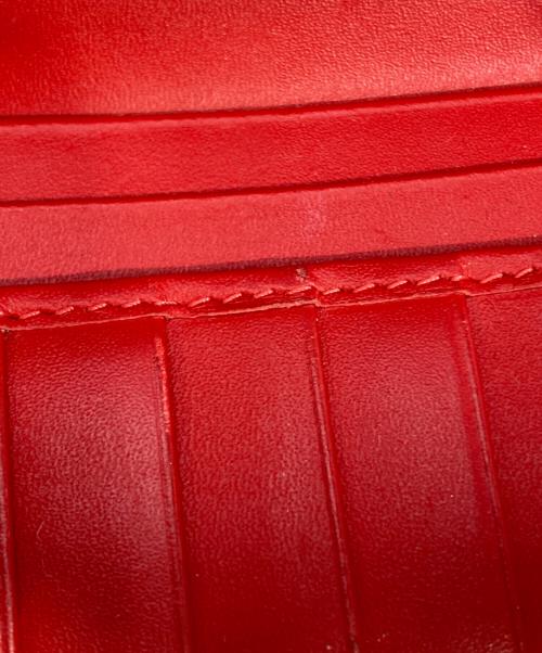 Christian Louboutin（クリスチャン・ルブタン）Christian Louboutin (クリスチャン・ルブタン) PALOMA WALLET（パロマ ウォレット） ブラック×レッド サイズ:　の古着・服飾アイテム