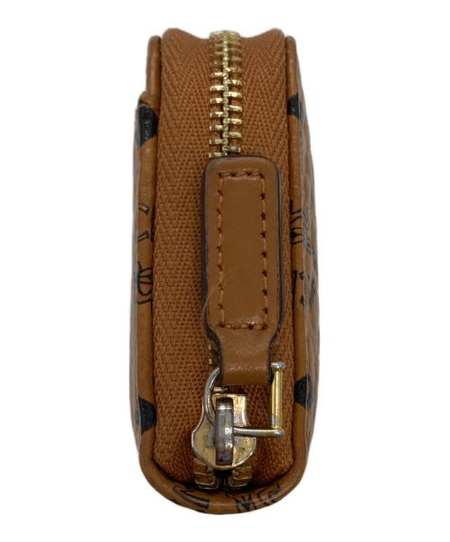 MCM（エムシーエム）MCM (エムシーエム) Aren Zip Around Wallet（アレン ジップ アラウンド ウォレット） ブラウン サイズ:　の古着・服飾アイテム