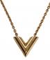 LOUIS VUITTON (ルイ ヴィトン) コリエ エセンシャル V ネックレス ゴールド：42000円