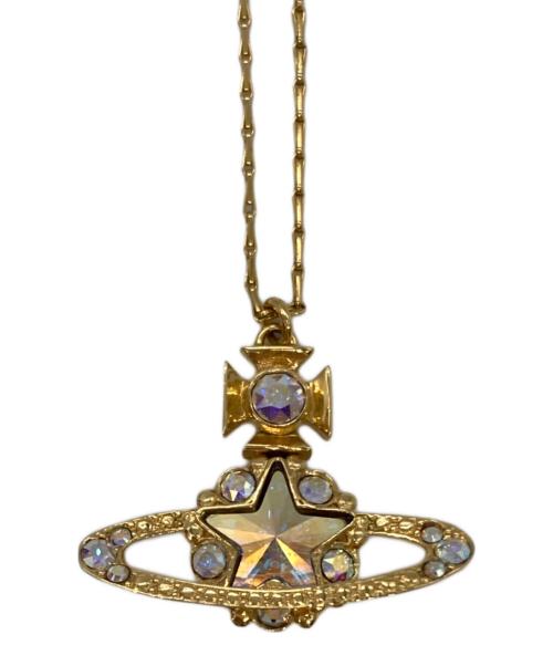 Vivienne Westwood（ヴィヴィアンウエストウッド）Vivienne Westwood (ヴィヴィアンウエストウッド) ASTRID スターオーブネックレス（アストリッド スターオーブネックレス） ゴールド サイズ:　の古着・服飾アイテム