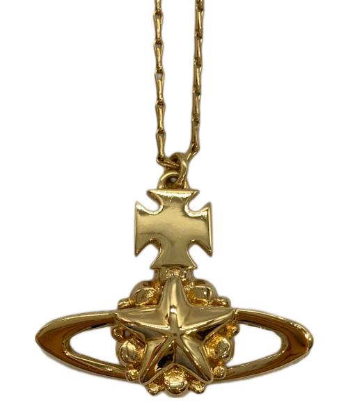 Vivienne Westwood（ヴィヴィアンウエストウッド）Vivienne Westwood (ヴィヴィアンウエストウッド) ASTRID スターオーブネックレス（アストリッド スターオーブネックレス） ゴールド サイズ:　の古着・服飾アイテム