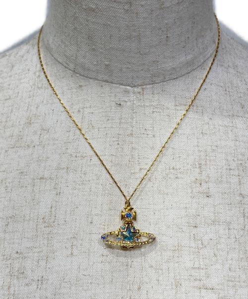 Vivienne Westwood（ヴィヴィアンウエストウッド）Vivienne Westwood (ヴィヴィアンウエストウッド) ASTRID スターオーブネックレス（アストリッド スターオーブネックレス） ゴールド サイズ:　の古着・服飾アイテム