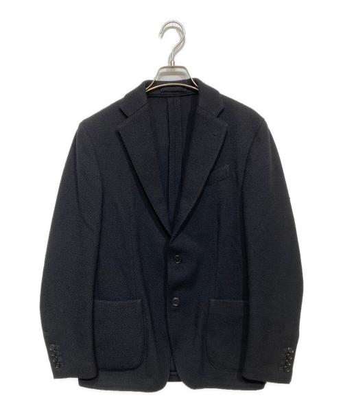 LARDINI（ラルディーニ）LARDINI (ラルディーニ) ウールテーラードジャケット ブラック サイズ:46の古着・服飾アイテム