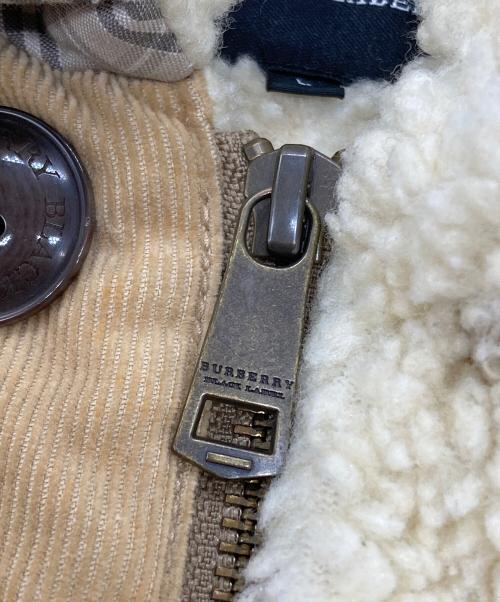 BURBERRY BLACK LABEL（バーバリーブラックレーベル）BURBERRY BLACK LABEL (バーバリーブラックレーベル) 裏ボアコーデュロイジャケット ベージュ サイズ:Lの古着・服飾アイテム