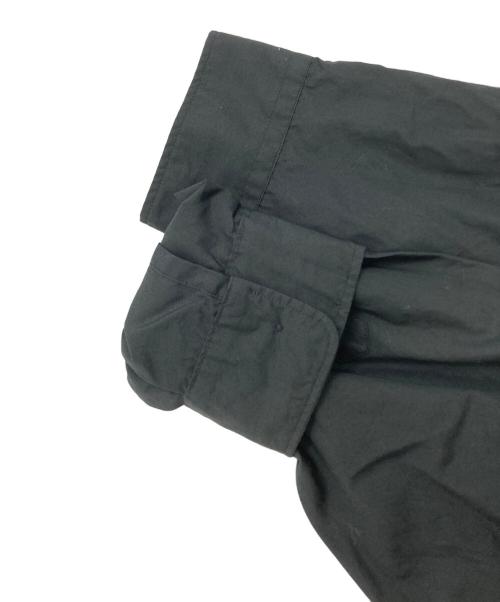 Graphpaper（グラフペーパー）Graphpaper (グラフペーパー) ブロード バンドカラー プルオーバーシャツ ブラック サイズ:Freeの古着・服飾アイテム