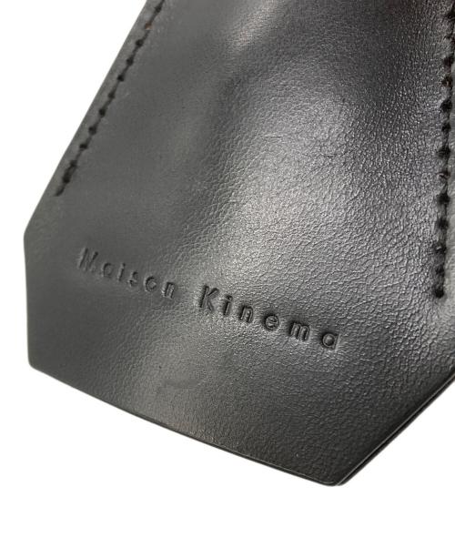 Maison Kinema（メゾン キネマ）maison kinema (メゾン キネマ) Leather crochet ブラックの古着・服飾アイテム