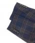 中古・古着 COMME des GARCONS HOMME DEUX (コムデギャルソン オム ドゥ) チェックジップアップジャケット ネイビー×ブラウン サイズ:S：45000円