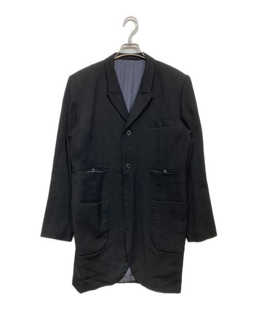 UNDERCOVER（アンダーカバー）UNDERCOVER (アンダーカバー) ロングテーラードジャケット ブラック サイズ:Lの古着・服飾アイテム