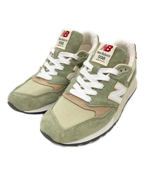 NEW BALANCE（ニューバランス）NEW BALANCE (ニューバランス) スニーカー グリーン サイズ:24.5の古着・服飾アイテム