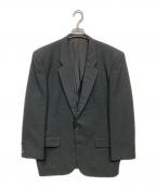 COMME des GARCONS HOMMEコムデギャルソン オム）の古着「襟切替テーラードジャケット」｜ブラック