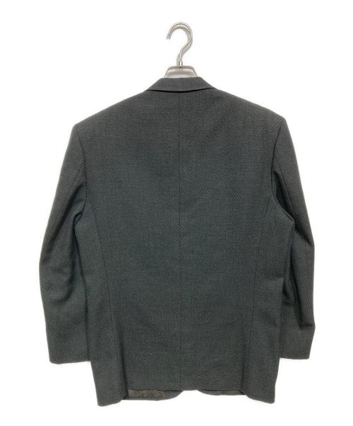 COMME des GARCONS HOMME（コムデギャルソン オム）COMME des GARCONS HOMME (コムデギャルソン オム) 襟切替テーラードジャケット ブラック サイズ:Mの古着・服飾アイテム