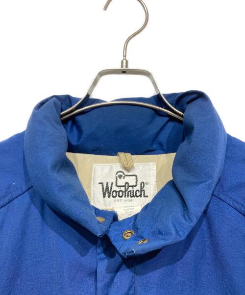 WOOLRICH（ウールリッチ）WOOLRICH (ウールリッチ) フード付きダウンジャケット ブルー サイズ:XLの古着・服飾アイテム
