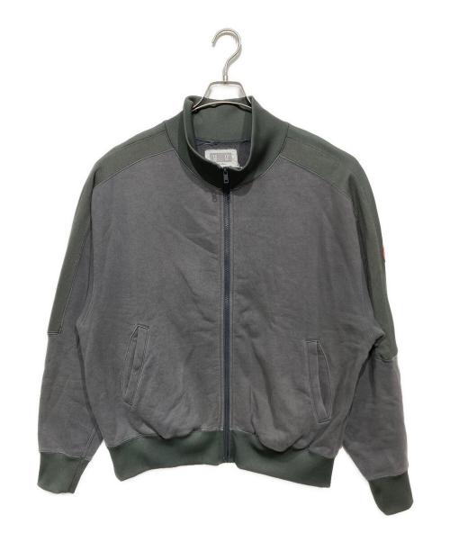 C.E（シーイー）C.E (シーイー) Poly rib zip sweat グレー サイズ:Lの古着・服飾アイテム