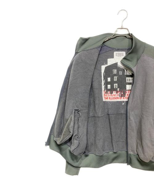 C.E（シーイー）C.E (シーイー) Poly rib zip sweat グレー サイズ:Lの古着・服飾アイテム