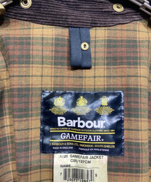 Barbour（バブアー）Barbour (バブアー) GAMEFAIR オイルドジャケット（ゲームフェア オイルドジャケット） ブラウン サイズ:50の古着・服飾アイテム