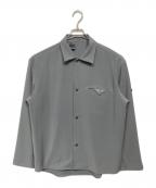 N.HOOLYWOODエヌ ハリウッド）の古着「FLAP POCKET SHIRT」｜グレー