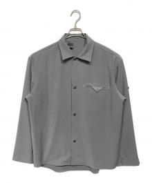 N.HOOLYWOOD（エヌ ハリウッド）の古着「FLAP POCKET SHIRT」｜グレー