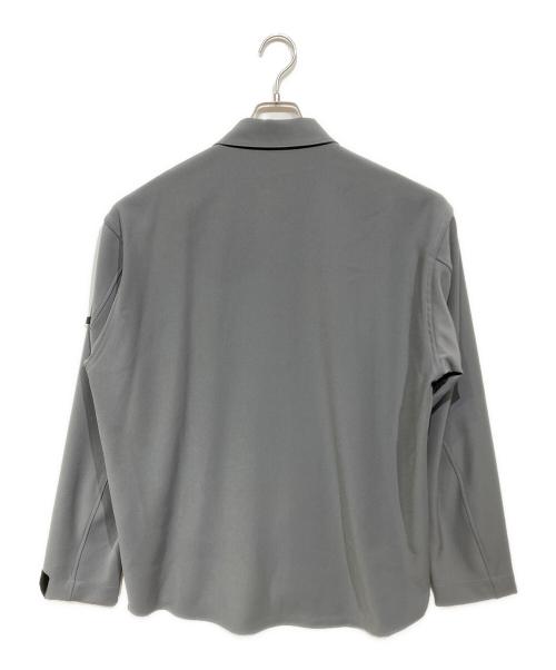 N.HOOLYWOOD（エヌ ハリウッド）N.HOOLYWOOD (エヌ ハリウッド) FLAP POCKET SHIRT グレー サイズ:38の古着・服飾アイテム