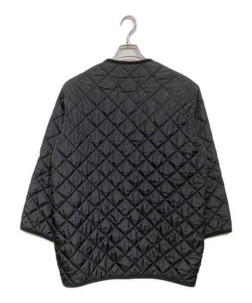 Barbour（バブアー）Barbour (バブアー) QUILTED NO COLLAR COAT NYLON ブラック サイズ:8の古着・服飾アイテム