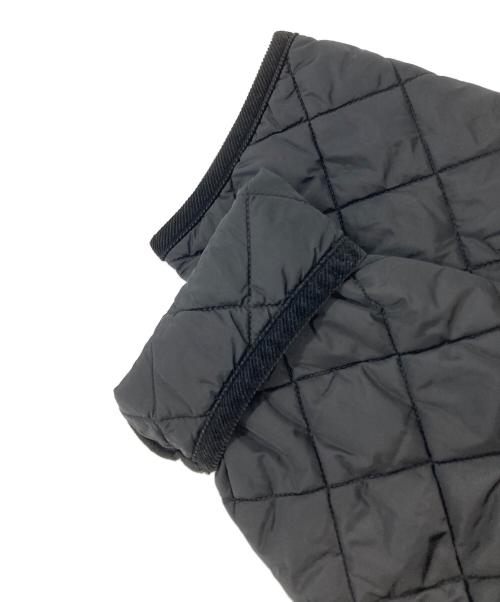 Barbour（バブアー）Barbour (バブアー) QUILTED NO COLLAR COAT NYLON ブラック サイズ:8の古着・服飾アイテム