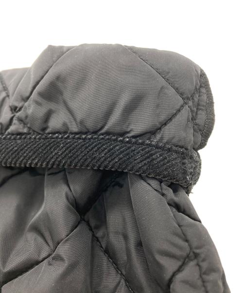 Barbour（バブアー）Barbour (バブアー) QUILTED NO COLLAR COAT NYLON ブラック サイズ:8の古着・服飾アイテム