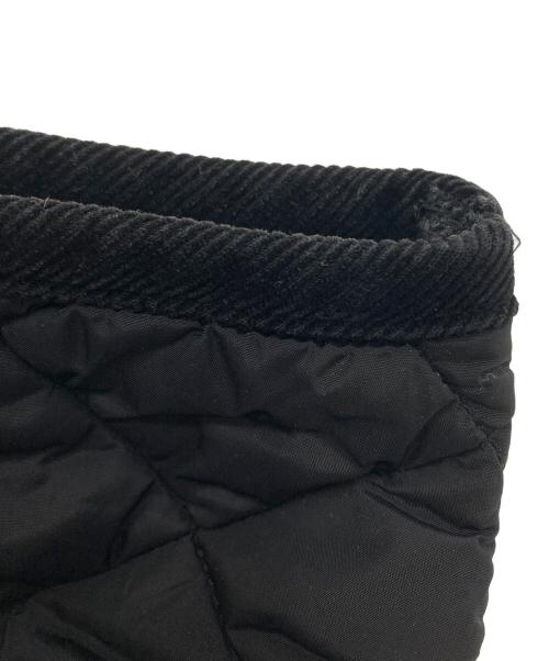 Barbour（バブアー）Barbour (バブアー) QUILTED NO COLLAR COAT NYLON ブラック サイズ:8の古着・服飾アイテム