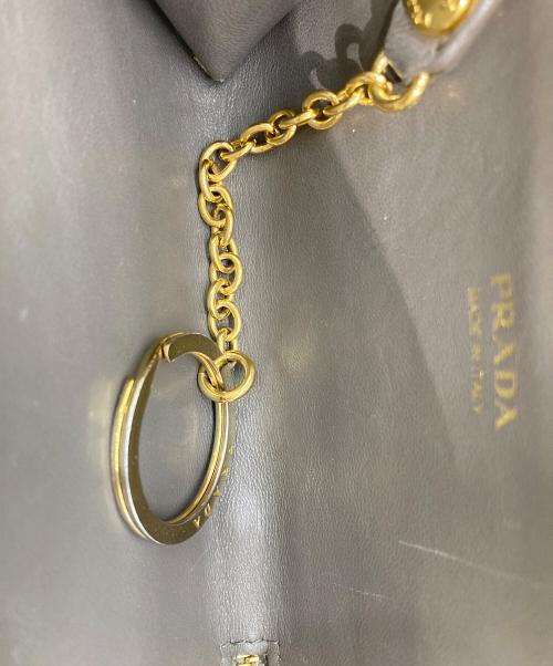 PRADA（プラダ）PRADA (プラダ) コインケース ベージュの古着・服飾アイテム