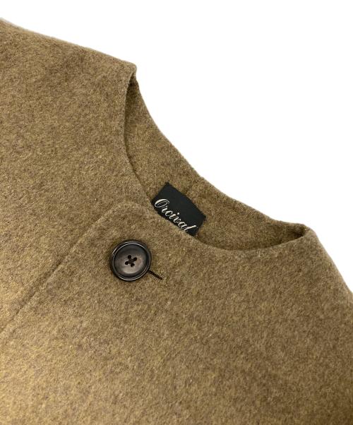 ORCIVAL（オーシバル）ORCIVAL (オーシバル) レディース ウールリバーコート ブラウン サイズ:1の古着・服飾アイテム