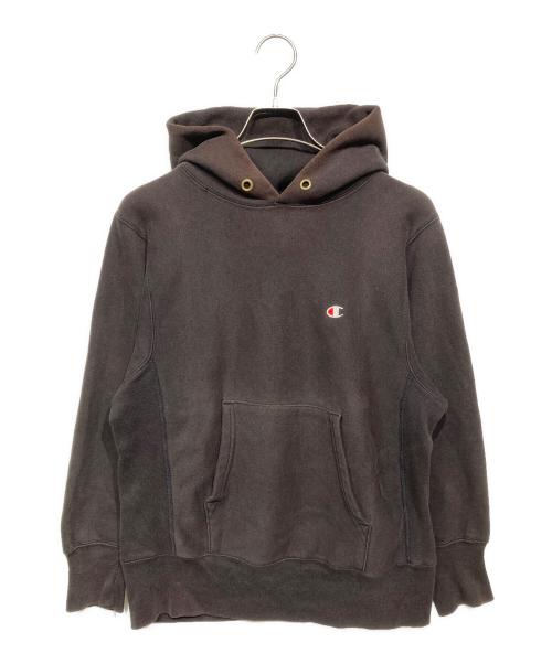Champion REVERSE WEAVE（チャンピオン リバース ウィーブ）Champion REVERSE WEAVE (チャンピオン リバース ウィーブ) プルオーバーパーカー ブラック サイズ:Sの古着・服飾アイテム