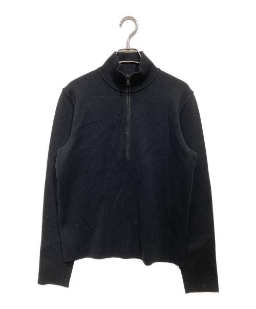 PRADA SPORTS（プラダスポーツ）PRADA SPORTS (プラダスポーツ) ハーフジップニット ブラック サイズ:48の古着・服飾アイテム