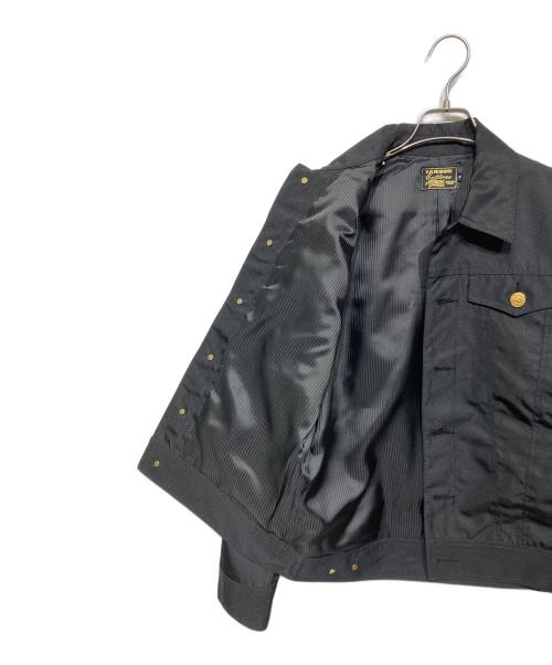 VANSON（バンソン）VANSON (バンソン) ナイロントラッカージャケット ブラック サイズ:Sの古着・服飾アイテム