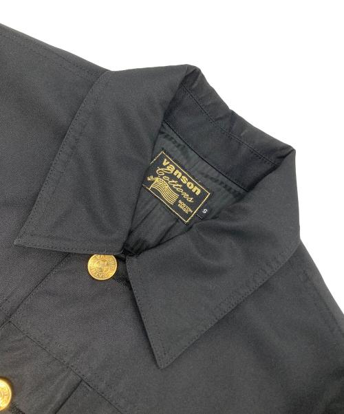 VANSON（バンソン）VANSON (バンソン) ナイロントラッカージャケット ブラック サイズ:Sの古着・服飾アイテム