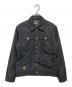 VANSON（バンソン）の古着「ナイロントラッカージャケット」｜ブラック