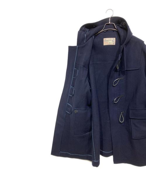 MONTGOMERY（モンゴメリー）MONTGOMERY (モンゴメリー) 140's ウールパイルメルトン ダッフルコート ネイビー サイズ:2の古着・服飾アイテム