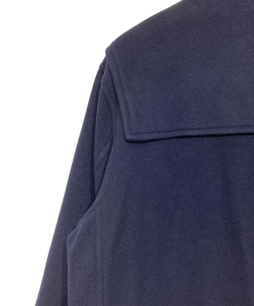 MONTGOMERY（モンゴメリー）MONTGOMERY (モンゴメリー) 140's ウールパイルメルトン ダッフルコート ネイビー サイズ:2の古着・服飾アイテム