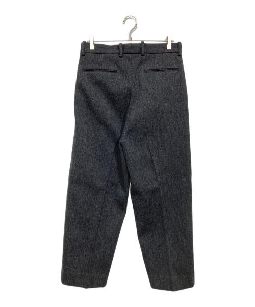 STEVEN ALAN（スティーブンアラン）STEVEN ALAN (スティーブンアラン) クッキークロス インツープリーツ ドレス トラウザーズ グレー サイズ:Lの古着・服飾アイテム