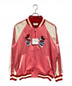 DISNEY×moussyディズニー×マウジー）の古着「MD MM MATCHING OUTFITS ジャケット」｜ピンク