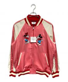DISNEY×moussy（ディズニー×マウジー）の古着「MD MM MATCHING OUTFITS ジャケット」｜ピンク