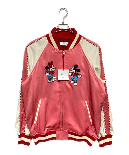 DISNEY（ディズニー）DISNEY (ディズニー) moussy (マウジー) MD MM MATCHING OUTFITS ジャケット ピンク サイズ:Freeの古着・服飾アイテム
